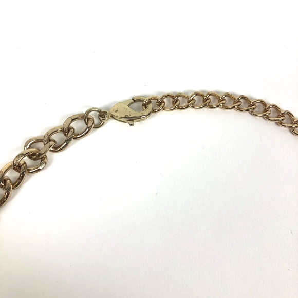 Cache Chain Link Mesh Black Halter Top - Picture 5 of 8